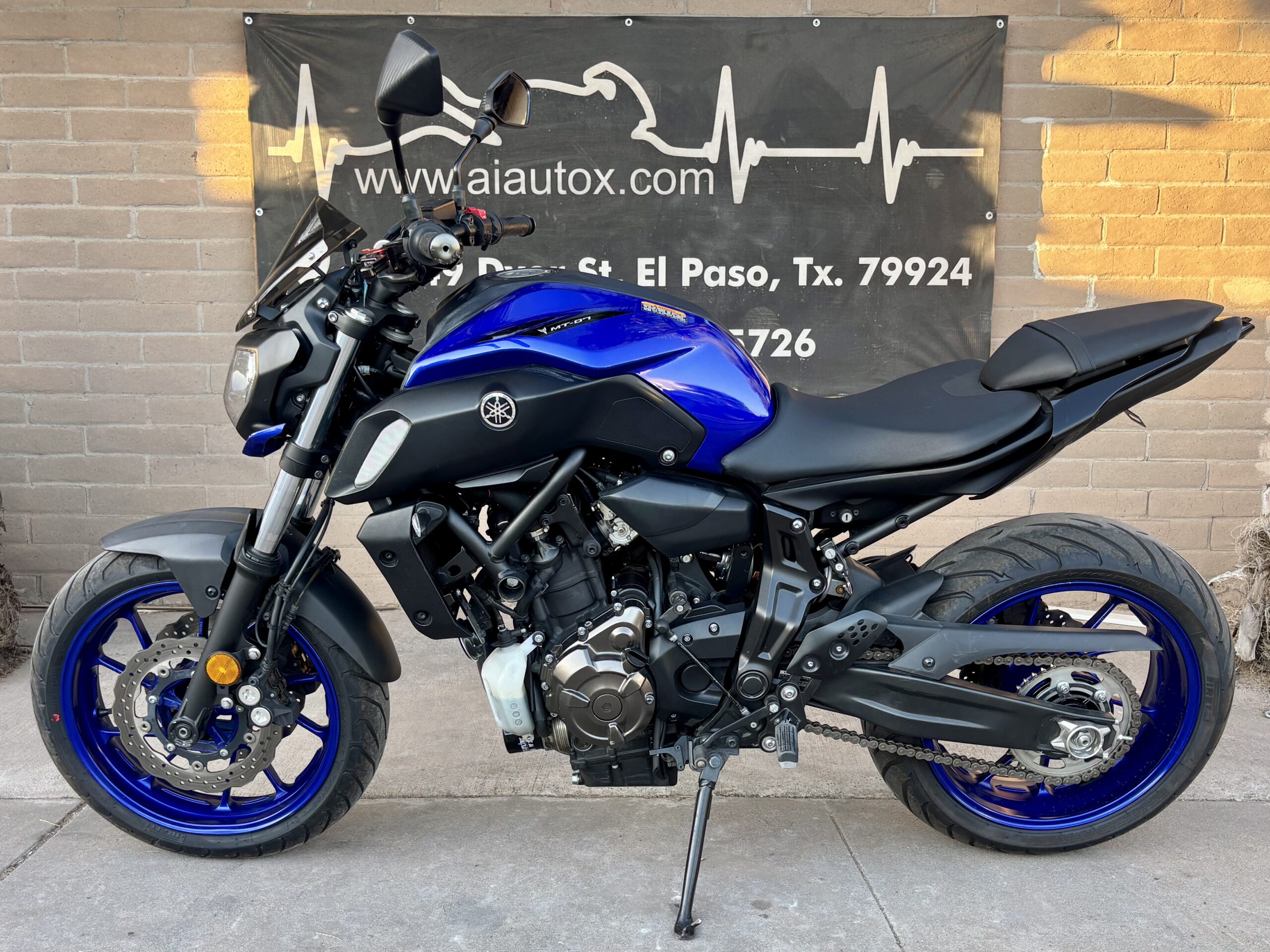 2018 YAMAHA MT-07 (ABS) V:002411 - Image 3